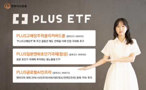 한화운용, &lsquo;한&middot;미&middot;일&rsquo; 3개국 공략 PLUS ETF 3종 상장