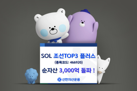신한운용 &lsquo;조선 TOP3 플러스&rsquo;, 순자산 3000억 돌파