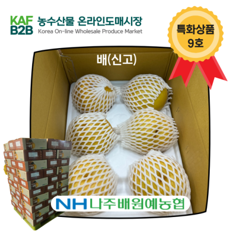 aT, 농수산물 온라인도매시장 제9&middot;10호 특화상품 &lsquo;배&middot;사과&rsquo; 출시
