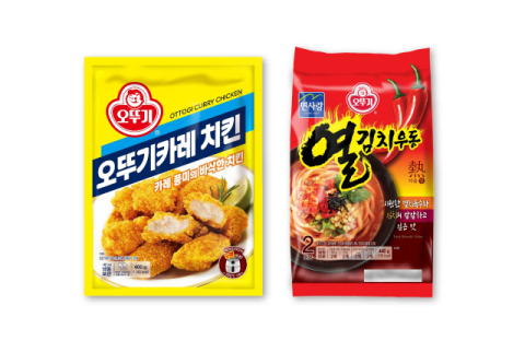 오뚜기, 롯데마트&middot;롯데슈퍼 전용 신제품 &lsquo;카레치킨&middot;열김치우동&rsquo; 출시