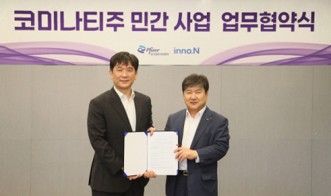 HK이노엔, 한국화이자제약과 신규 코로나19 백신 공급 계약 체결