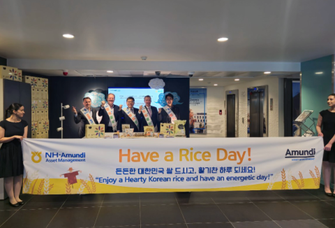NH-아문디자산운용, 파리에서 한국 쌀 식품 우수성 홍보