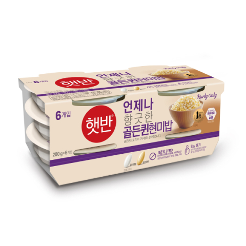[CJ제일제당, 컬리와 공동 개발한 햇반 &lsquo;골든퀸현미밥&rsquo; 출시