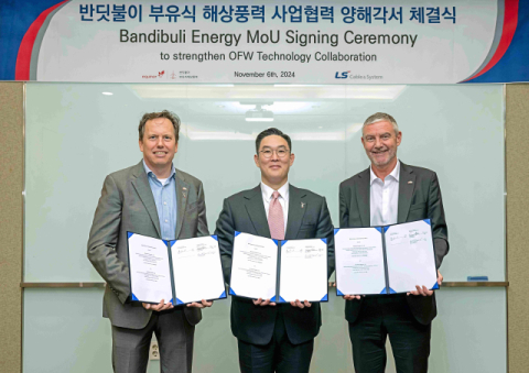LS전선, 에퀴노르와 세계 최대 규모 부유식 해상 풍력 사업 추진