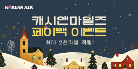 대한항공, 연말까지 &lsquo;마일리지 프로모션&rsquo;&hellip;최대 2000마일 환급