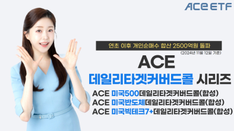 한투운용, 커버드콜 ETF 3종 개인 순매수 2500억 돌파