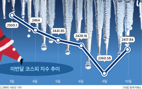 계엄 충격파 국내 증시, 산타랠리는 없다&hellip;16년 만에 &lsquo;증안펀드&rsquo; 카드 만지작