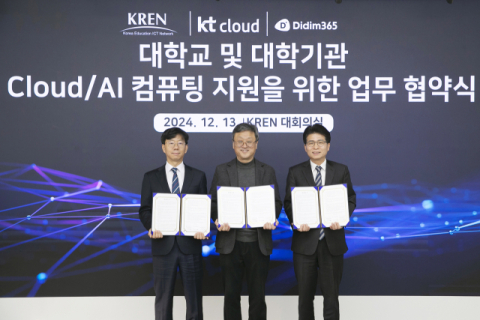KT클라우드, 국내 367개 대학 대상 클라우드&middot;AI 사업 추진