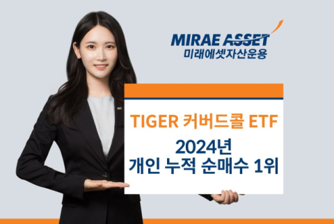미래에셋운용 &lsquo;TIGER 커버드콜 ETF&rsquo;, 올해 개인 누적 순매수 1위