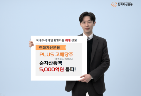 &lsquo;PLUS고배당주&rsquo; 순자산총액 5천억 돌파&hellip;외국납부세액 개편 효과