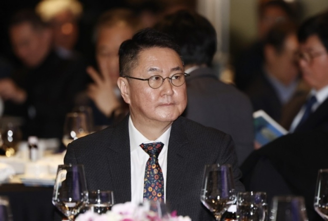 서울 영등포구 FKI타워에서 20일 열린 한국경제인협회 제64회 정기총회에 이석우 두나무 대표가 참석하고 있다. <사진=연합뉴스>