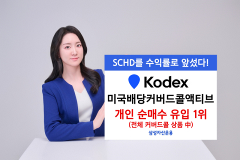 삼성운용 &ldquo;KODEX 미국배당커버드콜액티브, 커버드콜 중개인 순매수 1위&rdquo;