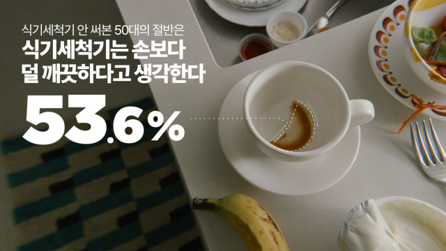 LG 디오스 AI 오브제컬렉션 식기세척기 신규 광고 캠페인. <사진=LG전자>