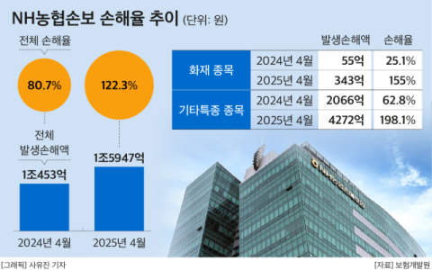산불 이은 폭우&middot;폭염까지&hellip;송춘수 NH농협손보 대표 경영능력 &lsquo;시험대&rsquo;