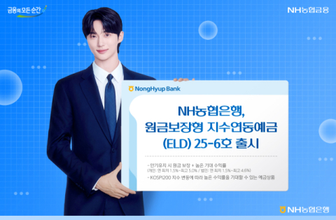 NH농협은행, &lsquo;코스피200 기초자산 원금보장형 ELD&rsquo; 출시