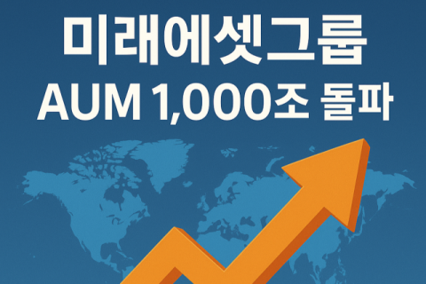 미래에셋그룹, 고객자산 1000조 돌파&hellip;글로벌 전략 성과