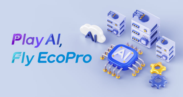 에코프로가 AI 캐치프레이즈를 ‘플레이 AI, 플라이 에코프로(Play AI, Fly EcoPro)’로 결정했다. <사진=에코프로>