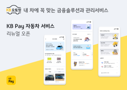 KB국민카드, &lsquo;KB오토핏&rsquo; 서비스 신규 오픈