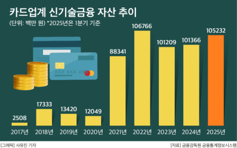 &ldquo;모험자본 투자 확대&rdquo;&hellip;신기술금융 외면했던 카드업계, 당국 주문에 &lsquo;당혹&rsquo;