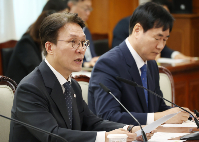 김민석 국무총리가 22일 정부서울청사에서 열린 통신사 및 금융사 해킹사고 관련 긴급 현안 점검회의에서 발언하고 있다. <출처=연합뉴스>