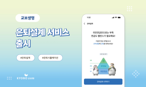 교보생명, 업계 최초 &lsquo;은퇴설계 시뮬레이션 서비스&rsquo; 출시