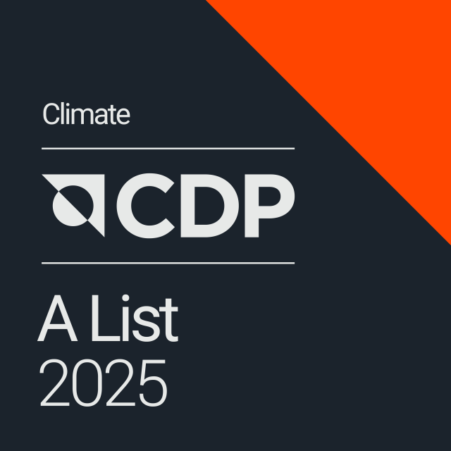 CDP A List 뱃지. <사진제공=㈜한화>