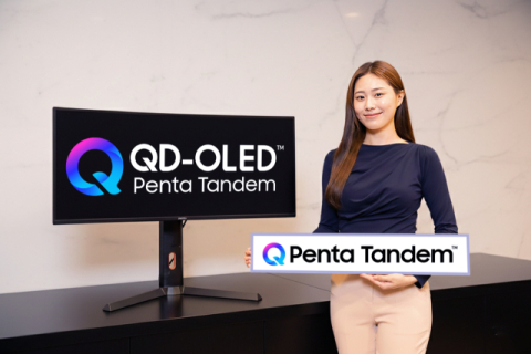 삼성D, &lsquo;QD-OLED 펜타 탠덤&rsquo; 런칭&hellip;대형 OLED 1위 굳힌다