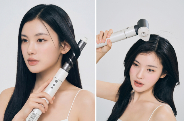 쿠쿠의 올인원 헤어 솔루션 리네이처 제트스타일러 글램 드라이기. <자료제공=쿠쿠>