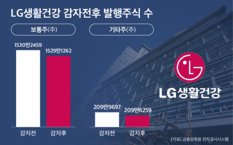 LG생활건강, 분할 단주 소각&hellip;2027년까지 자사주 전량 소각 목표