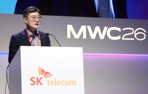 정재헌 SKT 대표, MWC서 글로벌 AI 동맹 강화&hellip;&ldquo;AI 인프라 설계자로 전환&rdquo;