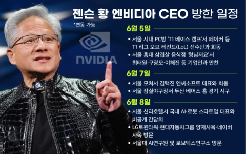 한국 찾은 &lsquo;AI 킹&rsquo; 젠슨 황 &ldquo;선물 보따리 풀겠다&rdquo;&hellip;나흘 간 서울 전역 &lsquo;종횡무진&rsquo;