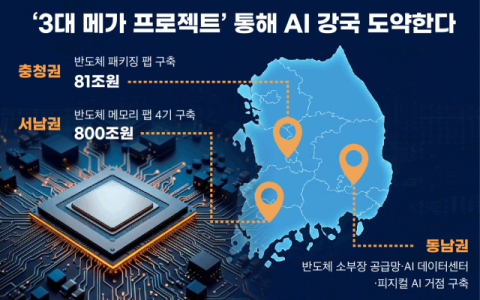 삼성&middot;SK, 서남&middot;충청 &lsquo;신 반도체 벨트&rsquo;에 881조 투자&hellip;이재용 &ldquo;구미는 데이터센터&middot;로봇 집중&rdquo;