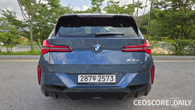 BMW 뉴 X3 30 xDrive M 스포츠 패키지 프로.<사진=김병훈 기자>