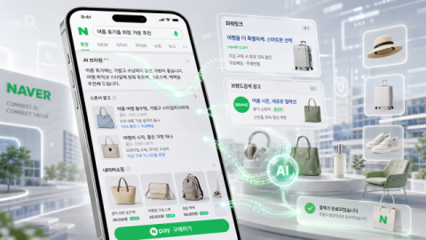 네이버, &lsquo;돈 버는 AI&rsquo; 첫발은 광고&hellip;검색&middot;커머스도 AI 수익화 &lsquo;속도&rsquo;