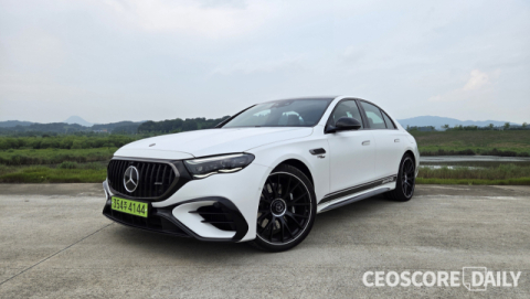 [시승기] 585마력&middot;제로백 3.8초 AMG E 53&hellip;EV 모드에선 조용했다