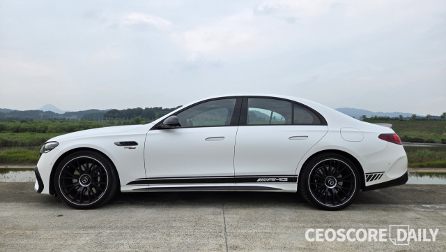 메르세데스-AMG E 53 하이브리드 4MATIC+ 에디션 1.<사진=김병훈 기자>