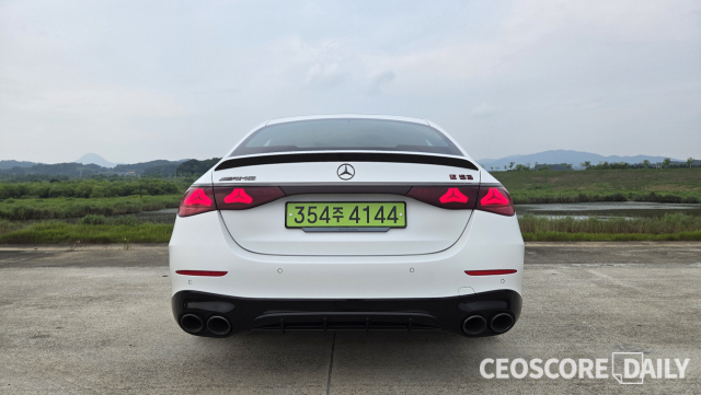 메르세데스-AMG E 53 하이브리드 4MATIC+ 에디션 1.<사진=김병훈 기자>